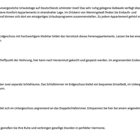 Carina - Im Grund 19, App 52 Wenningstedt-Braderup